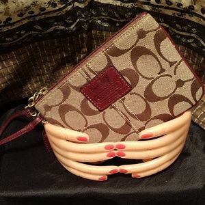 Coach wristlet